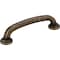 Jeffrey Alexander 96 mm Center-to-Center Distressed Antique Brass Bremen 1 Cabinet Pull 527ABM-D - alternate 1